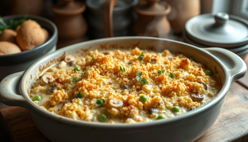 Creamy Chicken Quinoa Casserole