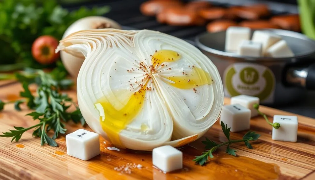 Grilled Onion Preparation