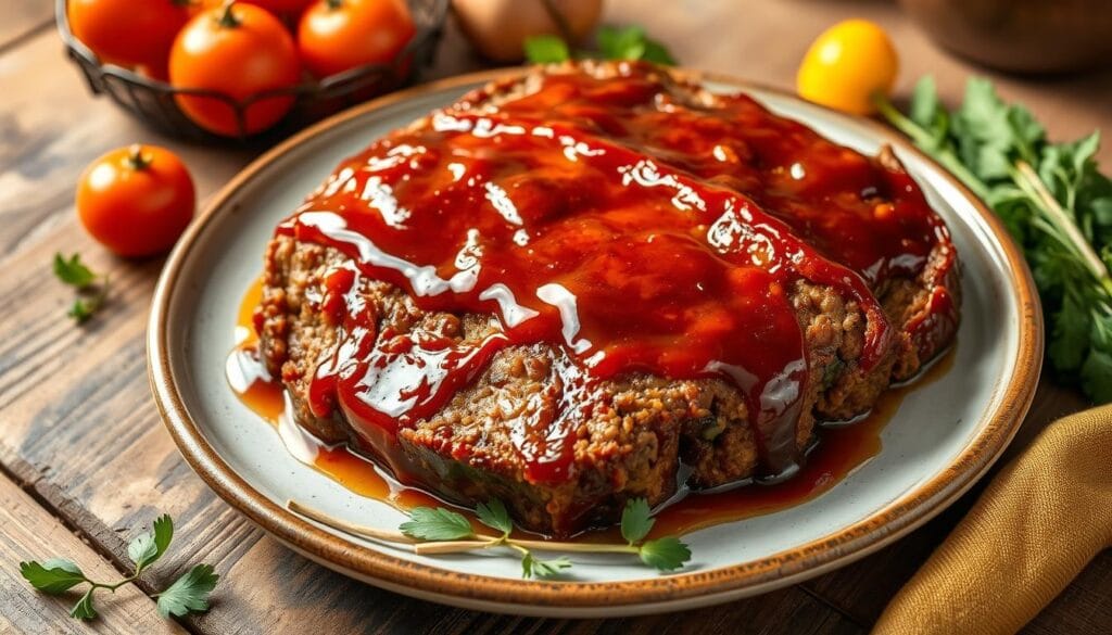 Meatloaf with Caramelized Glaze