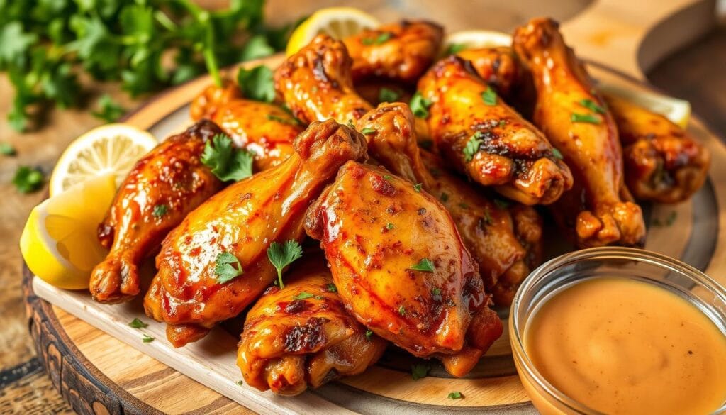 baked chicken wings with italian marinade