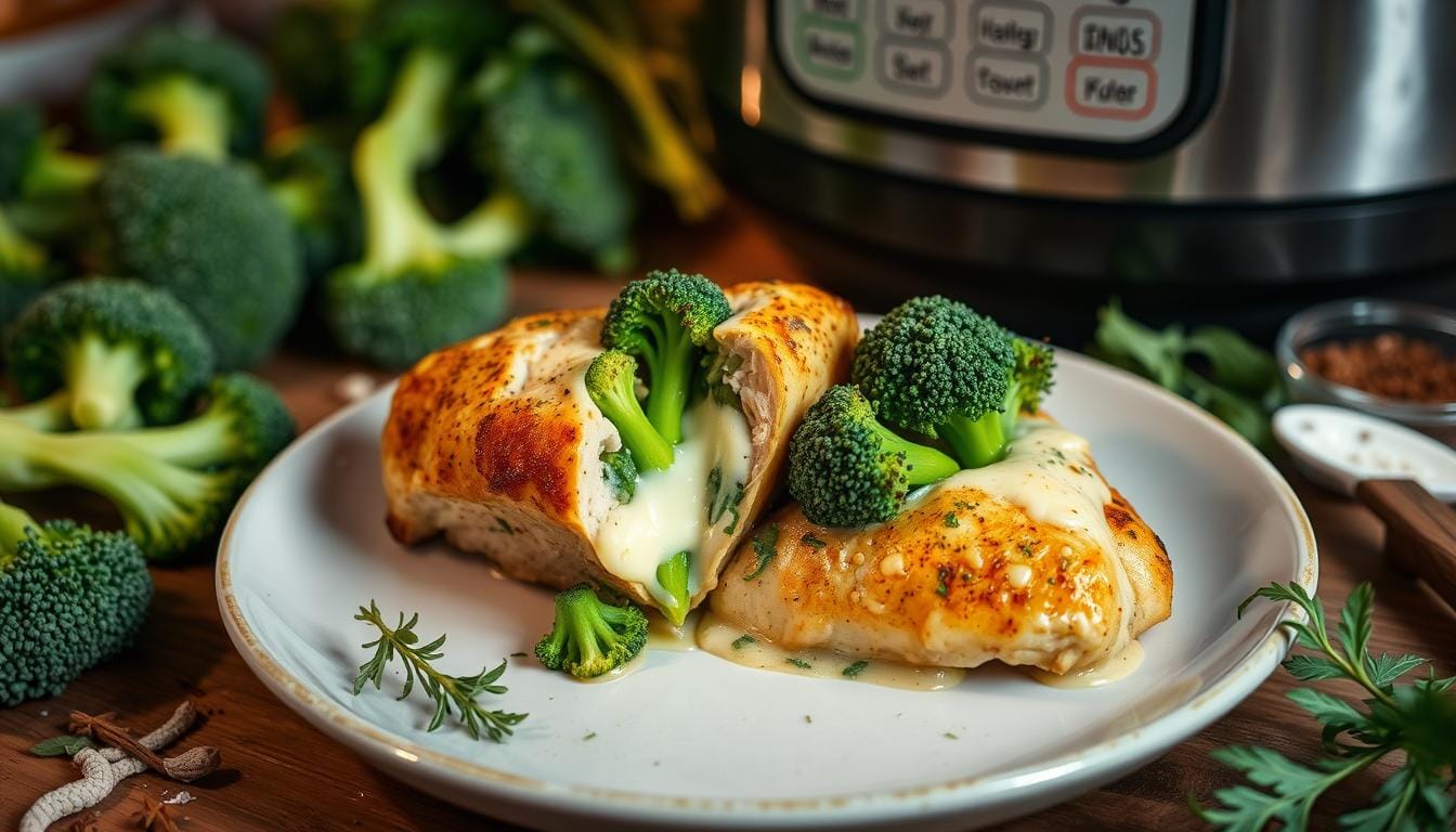 barber foods broccoli stuffed chicken instant pot recipe