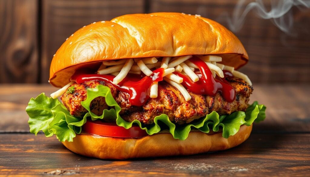 bbq chicken sandwich