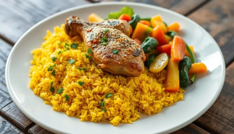 chicken and yellow rice recipe