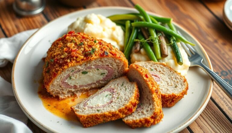 chicken cordon bleu meatloaf recipe