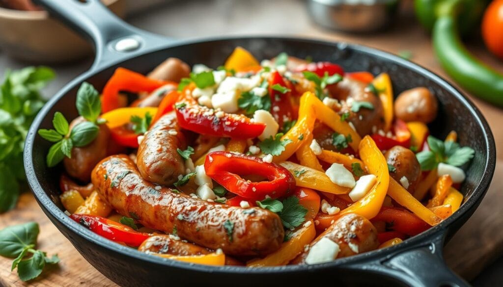 el fresco chicken sausage stir-fry