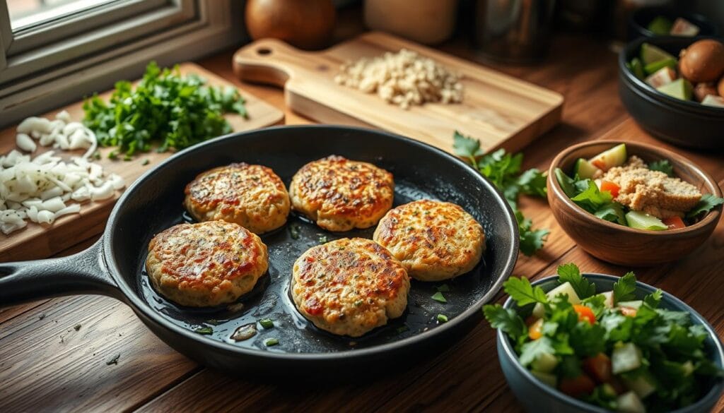 homemade salmon patties