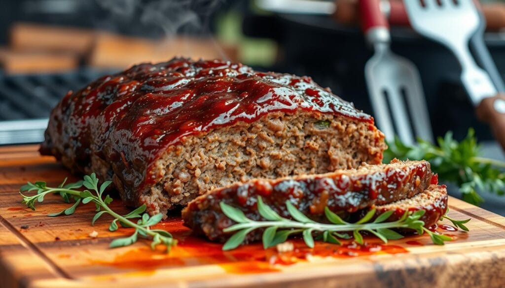 moist smoked meatloaf