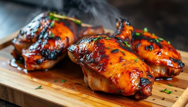 smoked chicken thighs recipe