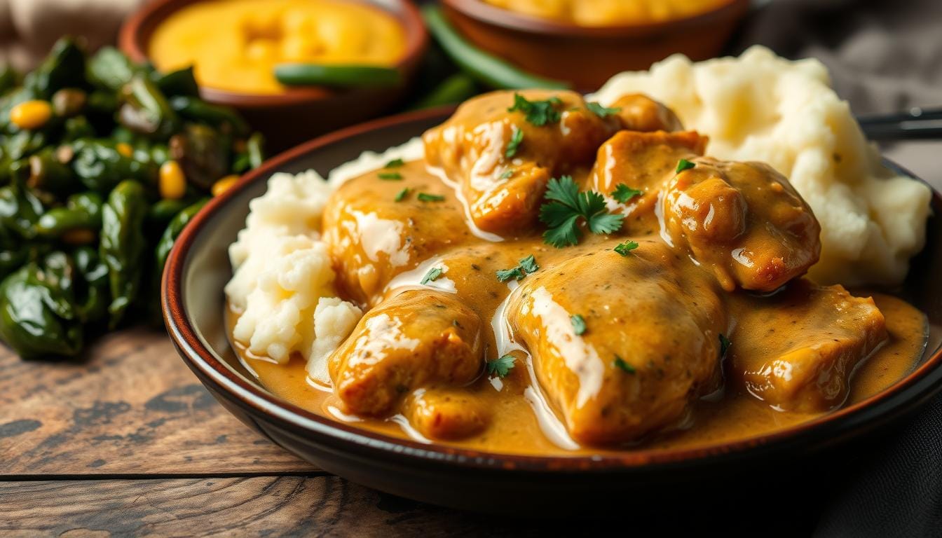 smothered chicken recipe