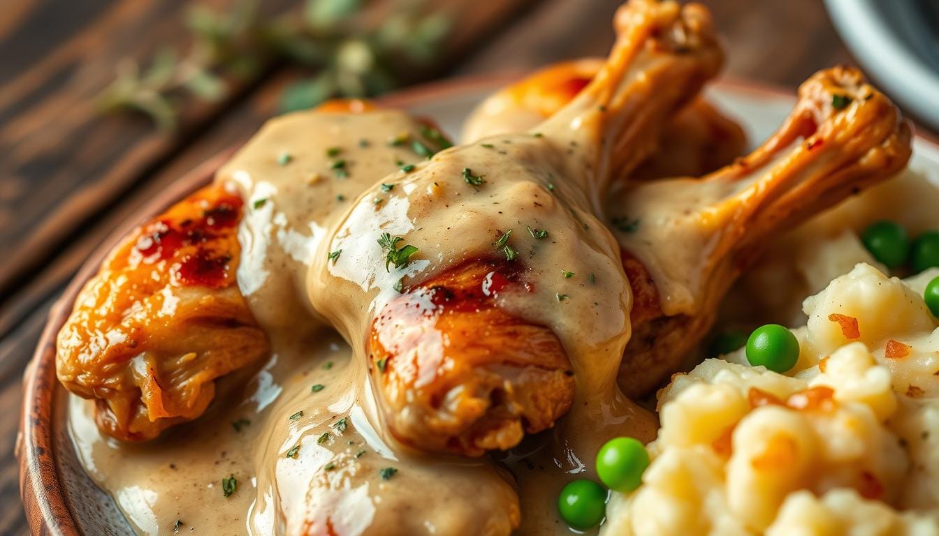 smothered turkey wings recipe