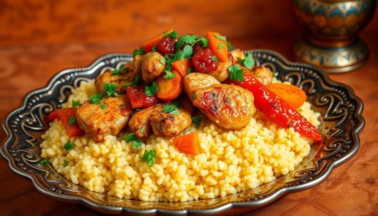 traditional moroccan chicken couscous recipe apricot preserves