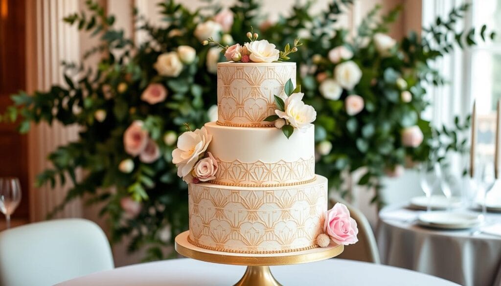 Modern Bridal Shower Cake Trends