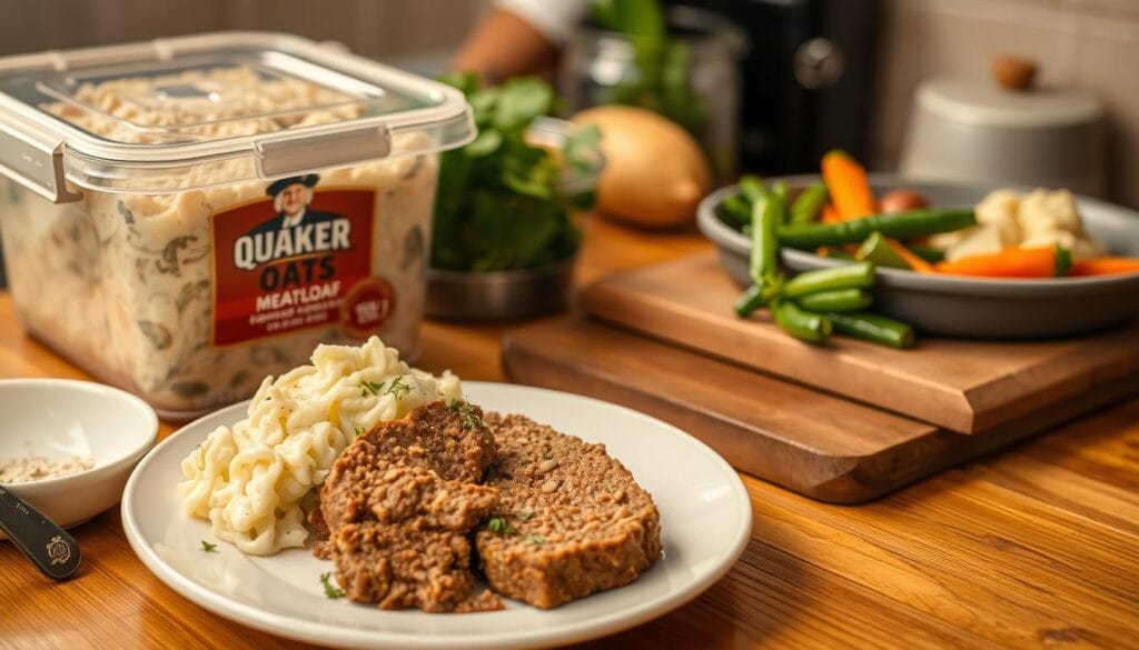 Quaker Oats Meatloaf Leftovers