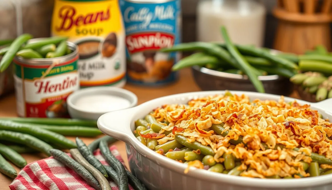 campbell soup green bean casserole recipe​