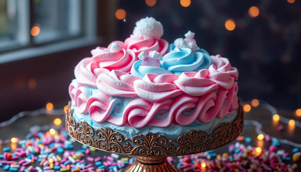 cotton candy cake