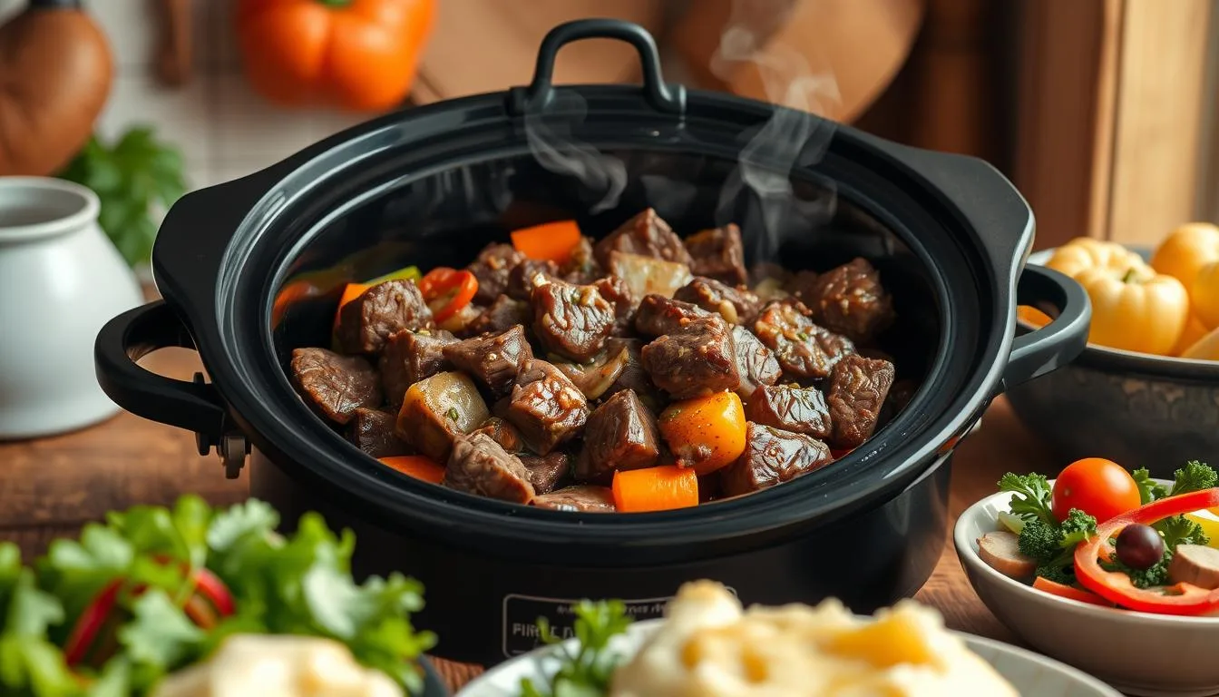 cubed steak crock pot recipes