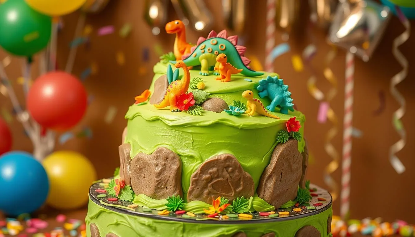 dinosaur cake