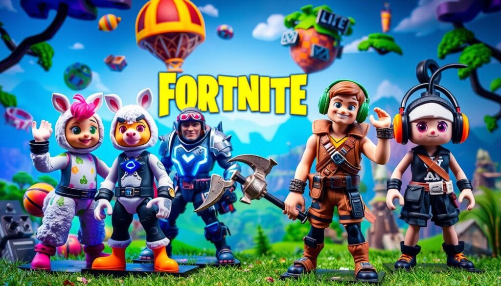 fortnite character figurines