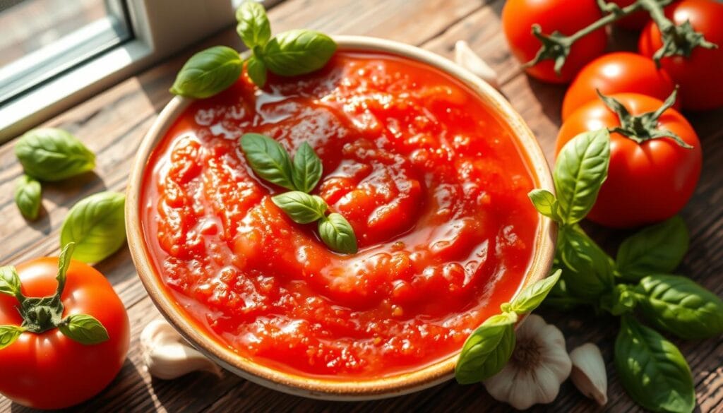 fresh tomato sauce