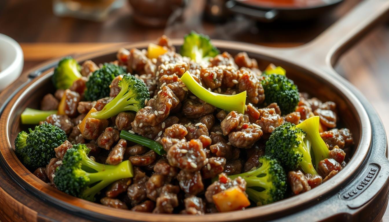 ground beef broccoli recipe​