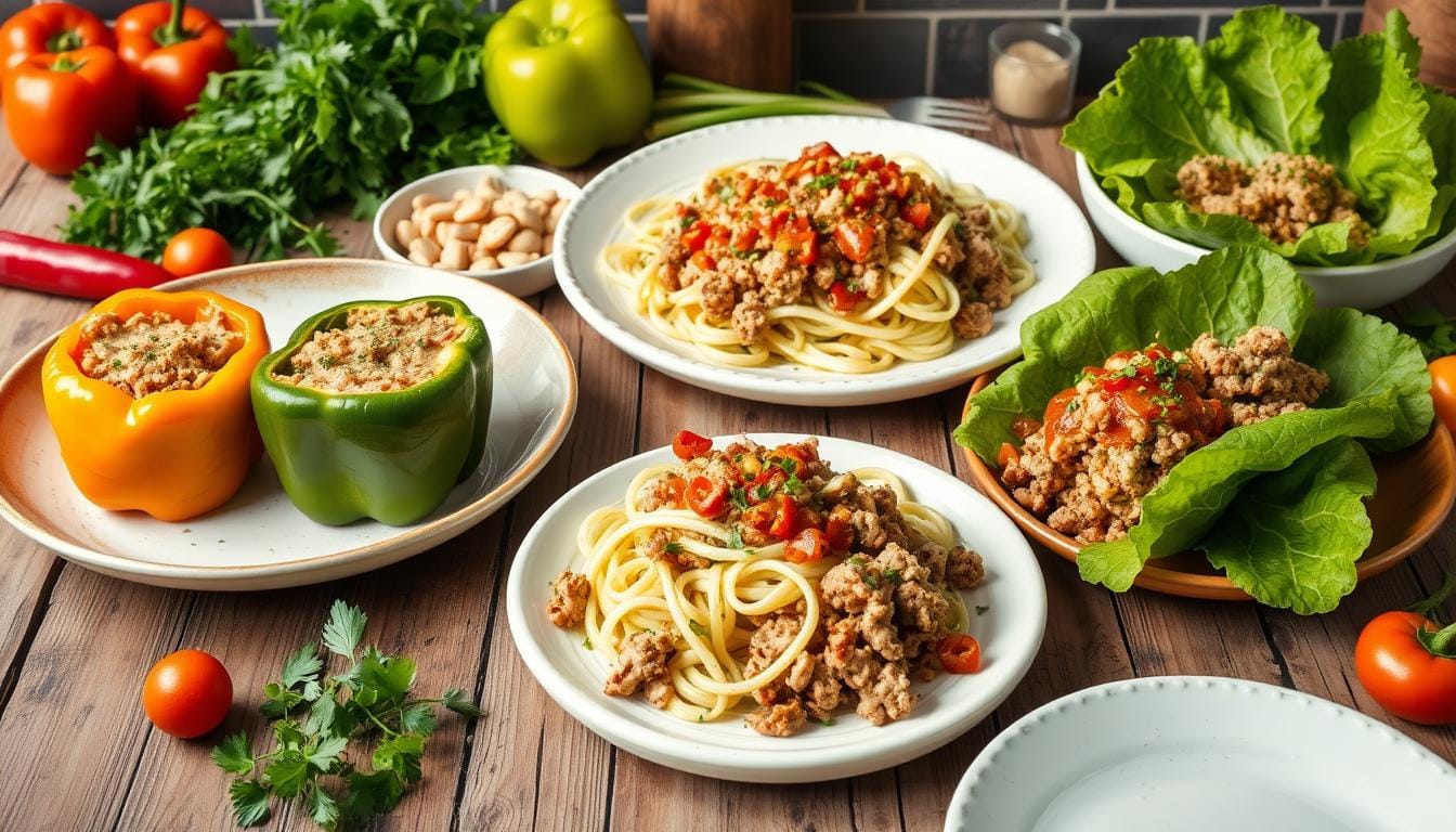 ground turkey keto recipes