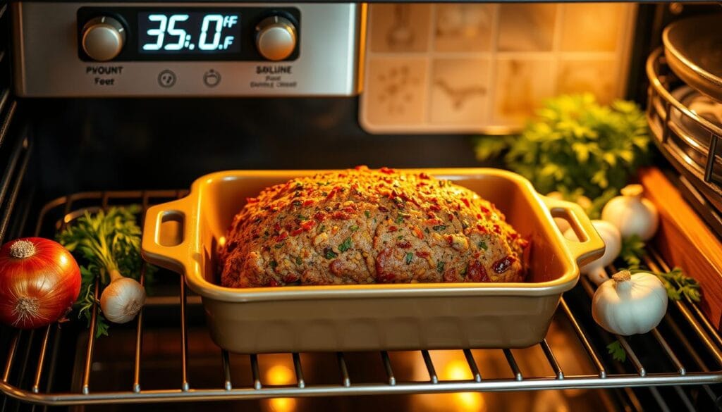 how long to cook 1 lb meatloaf at 350