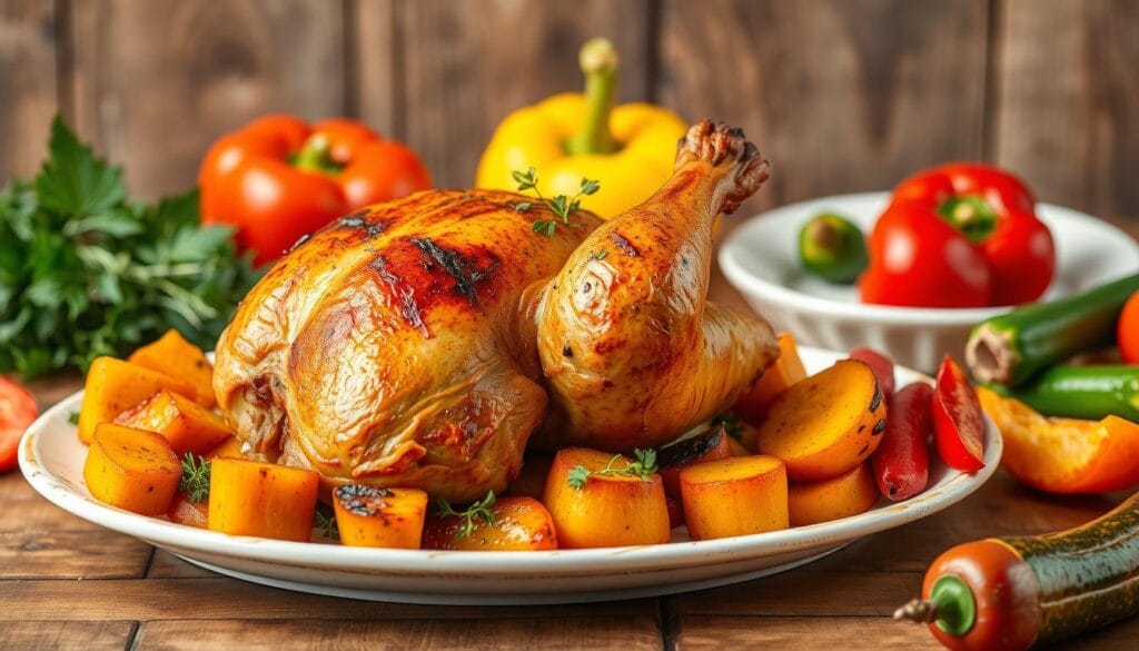 quick rotisserie chicken recipes with squash