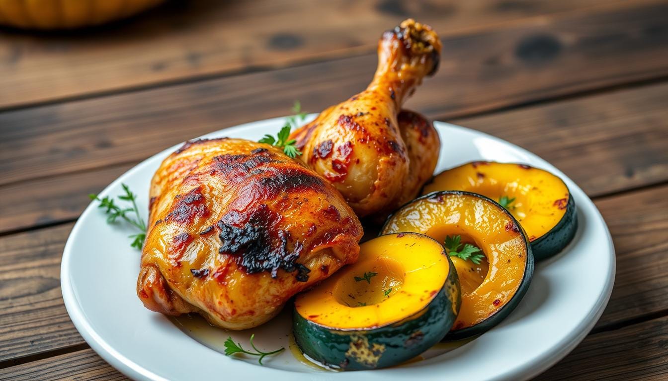 quick rotisserie chicken recipes with squash