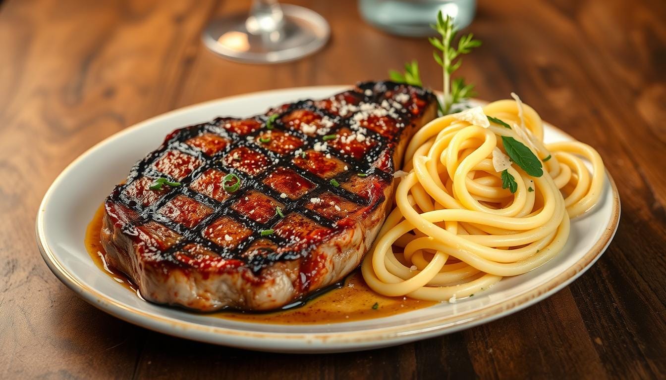 steak and pasta recipes