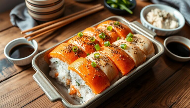 sushi bake recipe salmon