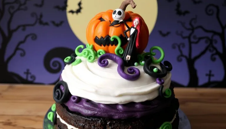 nightmare before christmas cake